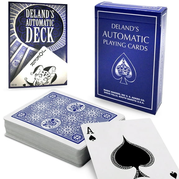 Magic Deland's Marked Deck - Automatic Deck in Blue