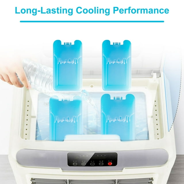 Multifunctional Ice Packs for Lunch Boxes Coolers Lasts 8 Hours Safe Leak-Proof Reusable Freezer Packs for Outdoor Activities Camping Picnics