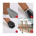 thumbnail image 3 of Almohadillas para muebles antideslizantes, protectores de patas redondos con tecnología de compresión térmica, silicona duradera que garantiza la longevidad, fácil instalación para una configuración, 3 of 5