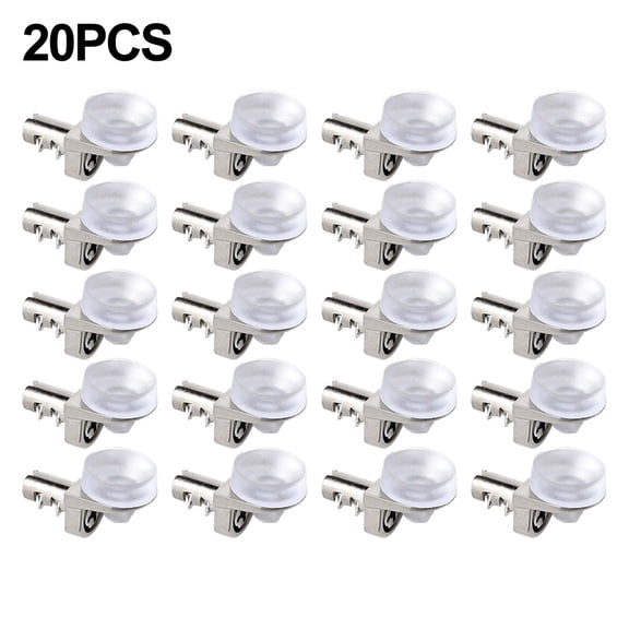 20Pc Shelf Support Brackets Studs Pegs Pin Glass Wood Bracket Suction Cup Fixing Clip Clamp Holder Home Improvement Hardware