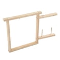 thumbnail image 4 of Tufting Frame, Making Frame Easy Installation Making By Stainless Steel Frame Oak Wood Texture Rug For DIY Craft Sewing Tufting Tapestry Rug Making, 4 of 8