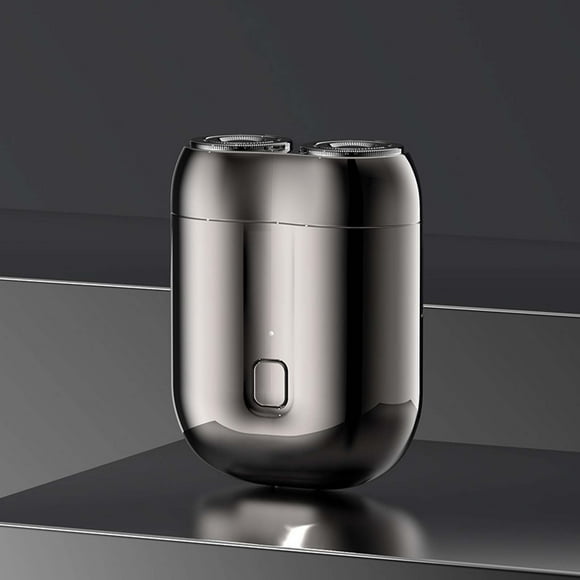50% Off Clear Naittoop USB Rechargeable Washable Shaver for Men's Dual Head Mini Travel Portable Shaver
