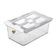thumbnail image 4 of Caja de almacenamiento para calcetines, ropa interior y armario con divisores portátiles y cajón extraíble debajo del estante. pequeño, 4 of 7