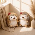 thumbnail image 3 of Cute Hedgehog Plush Toy Stuffed Animal Sleeping Companion Doll for Room Decor Birthday Gift ﻿, 3 of 30