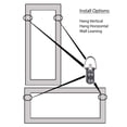 thumbnail image 5 of Modern Silver Full Length Mirror 21.5''x 71'', 5 of 5