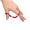 Rouge, variante sur Herwey Réglable Fingersling Tir à l'Arc Doigt Fronde pour Arc Arc Courbe Chasse Accessoire de Tir