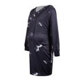 thumbnail image 5 of Fengqque Nursing Maternity Maternity Postpartum Comfort Dress Pajamas Casual Tie-Dye Long Sleeve Breast-Feeding Pregnant Nursing Hooded Dress, 5 of 9