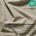 thumbnail image 6 of Superior Carmen 100% Cotton Relaxed Wash Pillowcases, Set of 2, Standard Size, Taupe, 6 of 7