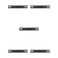 thumbnail image 2 of Decodeary Practical Travel Suitcase Handle Pull Carry Strap Universal Luggage Grip for Easy Transportation Black TM-103 5Set, 2 of 6