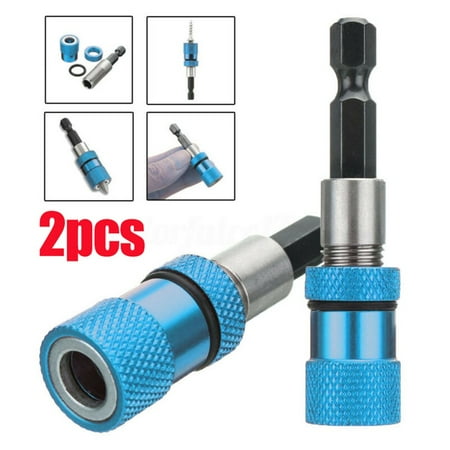 

BCLONG 1/4 Inch Adjustable Screw Depth Bit Holder Magnetic Screwdriver Drywall Hex Bit