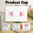 thumbnail image 6 of 2PCS Pink Bow Gifts Kitchen Dish Towels, Bows Lover Gifts for Women Wife Mom, Pink Preppy Bathroom Decor, Trendy Hand Towels Kitchen Tea Towels Decorations, 16x24inch, 6 of 6