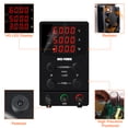 thumbnail image 4 of NICE-POWER Adjustable DC Power Supply (0-60V 0-5A) Variable Switching Regulated High Precision 4-Digits LED Display 5V/2A USB Port Test Lead Output & Input Power Cord Bench Lab Power Supply, 4 of 8