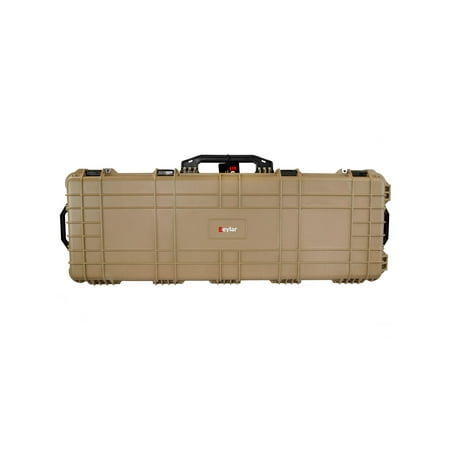 Eylar Standard 44in Waterproof Roller Hard Rifle Case w/Foam Tan SA00008-TAN