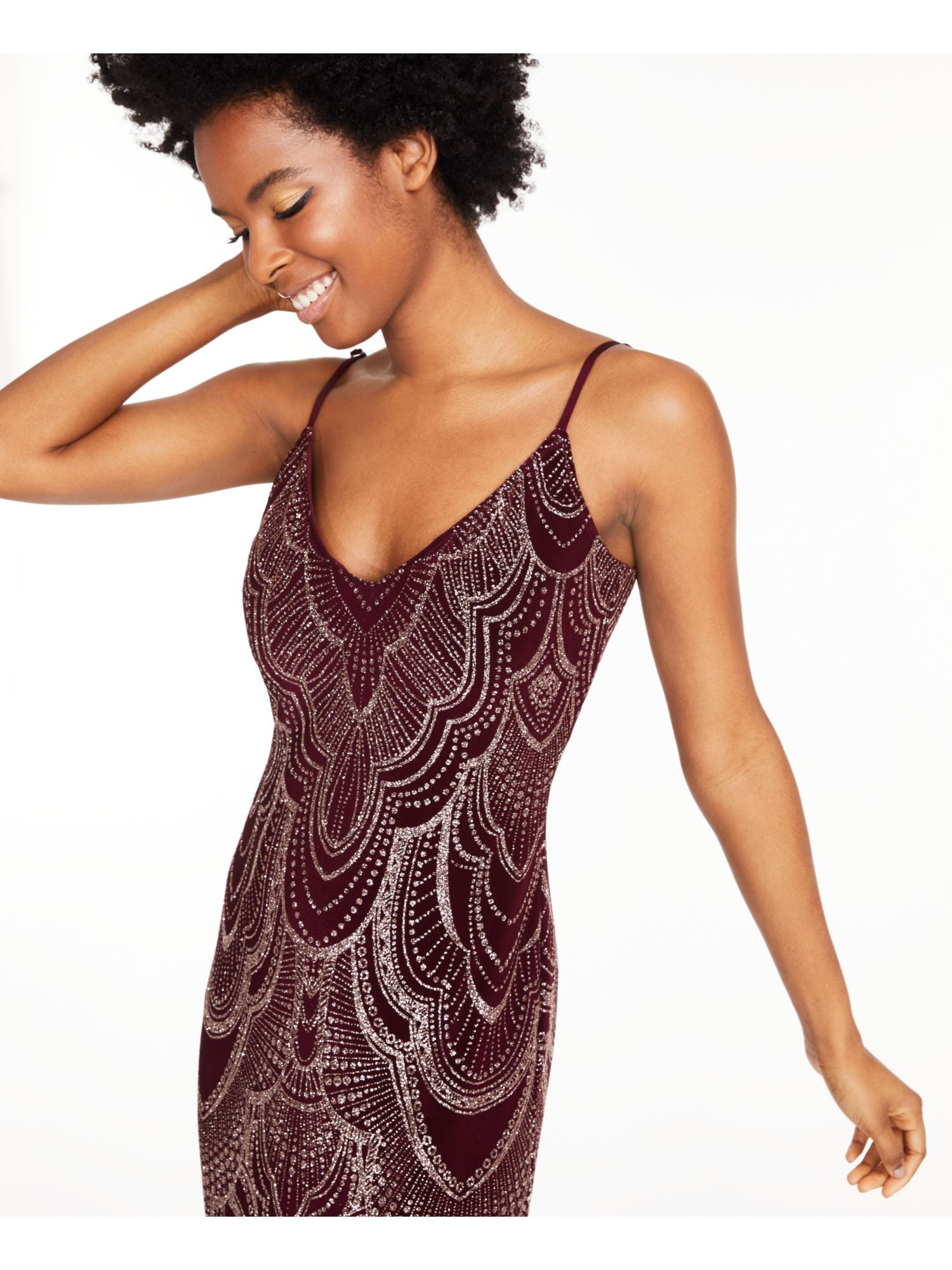 Jump Apparel Sparkly Burgundy Full-Length Sheath Dress with Glitter and Spaghetti Straps, Junior Size: 13/14 - Walmart.com Jump Apparel Sparkly Burgundy Full-Length Sheath Dress with Glitter and Spaghetti Straps, Junior Size: 13/14 - Walmart.com