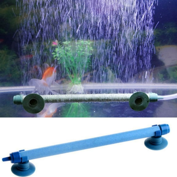 Walbest Aquarium Fish Tank Aeration Oxygen Pump Diffuser Tube Decor Accessory (14Inch)