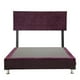 thumbnail image 2 of Box Base Cama Matrimonial + Cabecera Catania Morado, 2 of 7