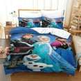 thumbnail image 3 of Frozen Elsa D Ensemble de Housse de Couette pour Enfants Garçons, Fermeture Éclair Cachée en Microfibre Douce Double, 3 of 5