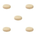 thumbnail image 1 of relayinert Coussin Rond Légèrement Imperméable pour Relaxation Housses de Siège Imperméables Douces beige 5Set, 1 of 6