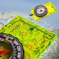 thumbnail image 4 of Orienteering compass hiking backpacking compass, advanced, compass camping navigation, children, compass, kids compass professional field compass for map reading, 1 piece, 4 of 5