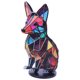 thumbnail image 1 of Escultura de metal JShteea Fauna Arte Animal Zorros, 1 of 9