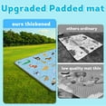 thumbnail image 4 of FUGWU Baby Play Mat for Floor, Fits 50x50 Playpen, Non-Slip & Soft Crawling Mat for Infants (Blue Animal), 4 of 7