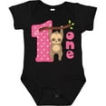 thumbnail image 3 of Inktastic Pink Sloth 1st Birthday Girls Baby Bodysuit, 3 of 5