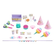 My Life As Party Box Bin Play Set for 18 inch Dolls - Purple