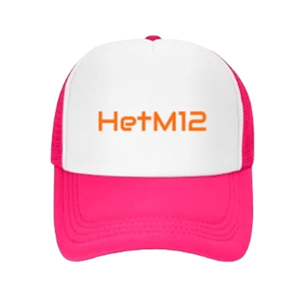 XIAOCHA Printed Trucker Hat for Women Breathable Outdoor Beach Baseball Cap Sport Dad Hat,White