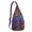 Purple-5, variant on Rainbow Zebra Print Sling Bag - Colorful Abstract Zebra Stripes Crossbody Backpack for Women & Men, Modern Fashion Shoulder Bag (Cute Cartoon Zebra Pattern, Water-Resistant & Lightweight)