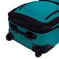 U.S. Traveler Rio Rugged Fabric Expandable Carryon Luggage, 2 Wheel