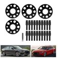 thumbnail image 4 of Hub Centric Wheel Spacers, M14x1.5 High Strength Hub Modification Standard Specification 6061 T6 Aluminum Alloy  For Auto Accessories Black, 4 of 8