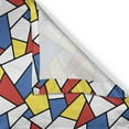 thumbnail image 6 of Ambesonne Mosaic Valance & Curtain, Colorful Retro Stained Glass, 55"x30", Multicolor, 6 of 6
