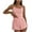Pink, variant on LOVZFMLL Workout Sets for Women Spaghetti Strap Tank Top and Shorts Two Piece Short Sets Hollow Athletic Running Matching Clothing Pink L