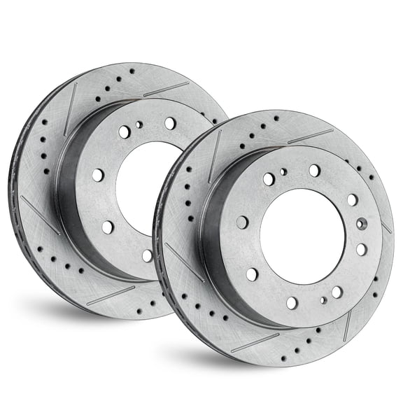 APF Rear Rotors for Chevrolet Silverado 3500 2004-2006