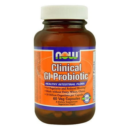 NOW Foods cliniques GI Probiotic 10 milliards de capsules végétariennes, 60 Ct