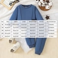 thumbnail image 4 of mgoYE Toddler Boy Clothes Sweatshirt 2 Piece Outfit Set Fall Winter Clothes, 4 of 9