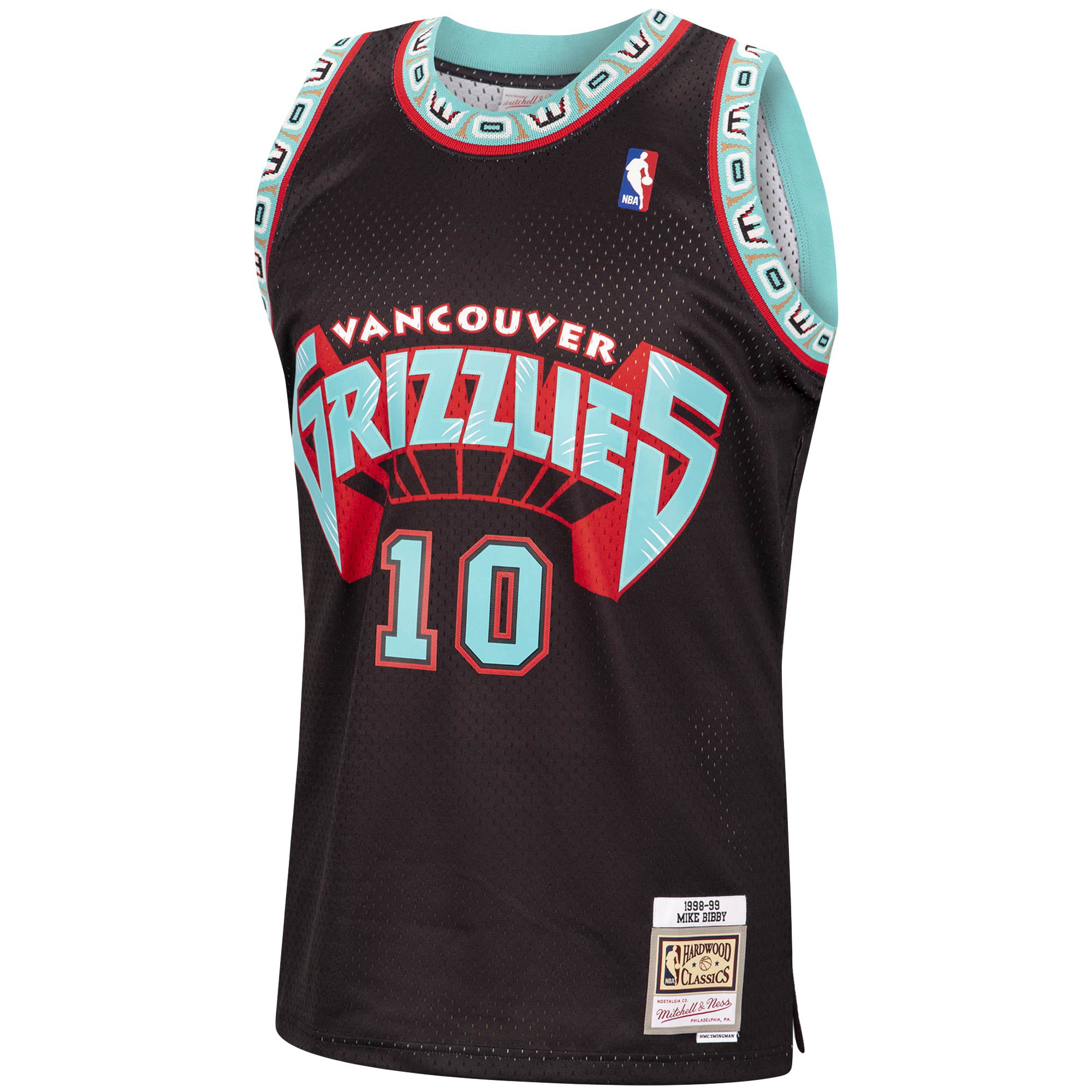 Vancouver Grizzlies Mike Bibby 98-99 Red Mitchell & Ness Men’s Reload Swingman Jersey