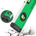 thumbnail image 6 of BIBABLYKE Bubble Level Magnetic Horizontal Spirits Level Precision Leveling Tool Portable Shockproof Level Ruler 300mm/400mm/500mm, 6 of 7