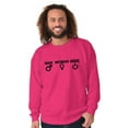 thumbnail image 5 of Man Woman Geek Geeky Cute Nerdy Gamer Sweatshirt for Men or Women Brisco Brands L, 5 of 6