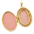 thumbnail image 2 of 14k Yellow Gold 38mm Large Oval Locket Pendant, 2 of 5