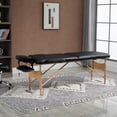 thumbnail image 2 of 2 Section Massage Table Bed Spa Facial Couch Table Foldable w/ Carry Case, 2 of 10