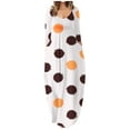 thumbnail image 2 of Pompotops Mode Femmes Automne V-Cou Impression Décontractée Confortable Robe à Manches Longues, 2 of 6