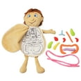 thumbnail image 3 of Human Anatomy Plush Learning Toy, Interactive Organ Matching Play For Preschool , Soft Plush Educational Teaching Aid For Kindergarten Ages 3+, 3 of 6