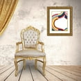 thumbnail image 3 of Popp, Grace 15x18 Gold Ornate Wood Framed with Double Matting Museum Art Print Titled - Deconstructed Rainbow II, 3 of 4