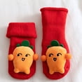 thumbnail image 4 of Medias para niños de 0 a 3 años, medias gruesas de felpa para bebé, ropa cálida de Navidad para niño y niña, accesorios de invierno para Navidad, calcetines para niños pequeños, 4 of 5