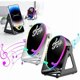 thumbnail image 1 of wonima11 5-in-1 Wireless Induction Bluetooth Speaker with Adjustable Phone Stand, 2026 New Rechargeable Speaker, Multifunctional Stereo Sound Speakers for Men Women (Black+White), 1 of 1