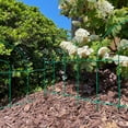 thumbnail image 2 of 18in H x 8ft L Garden Craft Green Metal Folding Fence Garden Border, 2 of 7