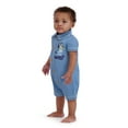 thumbnail image 3 of Bluey Baby Boy 2 Pack Rompers, Sizes 0/3 Months-24 Months, 3 of 7