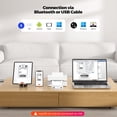 thumbnail image 3 of Impresora térmica de etiquetas Bluetooth MUNBYN 130B para envío, 3 of 6