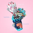 thumbnail image 3 of Guantes de seguridad deportivos para niños, guantes de ciclismo, patinaje sobre ruedas, protector de manos con dibujos animados impresos, guantes antideslizantes de medio dedo para niños y niñas XG38, 3 of 5
